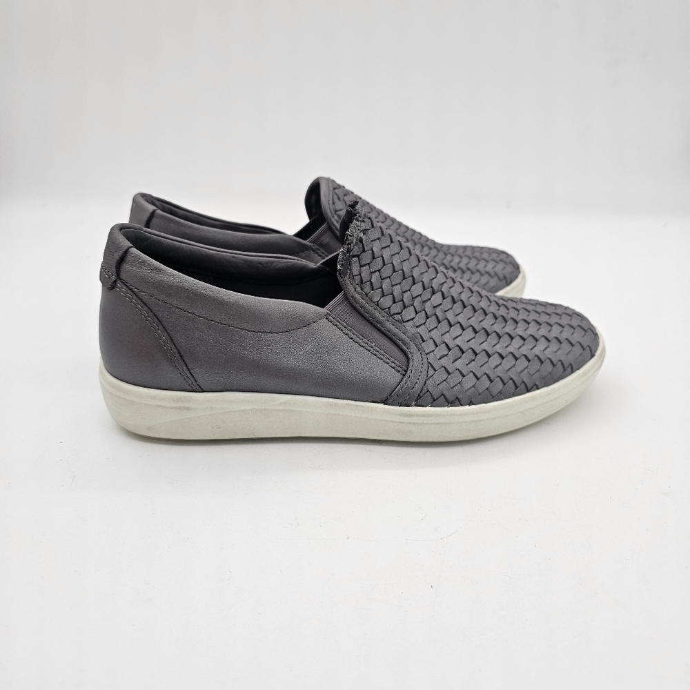 ECCO Women's Night Sky Soft 7 Woven Slip-On Casual Sneakers Shoes Size 5/5.5 - Picture 5 of 13